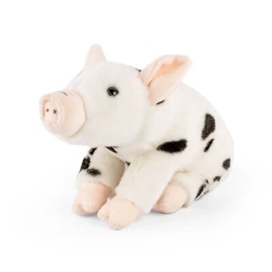 Juliana Pig Soft Toy Farm Animal Teddy. 10 year guarantee. Piglet Gift. 20cmL - Picture 1 of 10