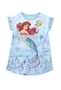 Pigiama camicia da notte bambina Disney Sirenetta Ariel taglia 3T nuovo con etichetta - Foto 1 di 1