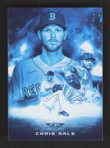 Chris Sale  2020 Topps Fire  Smoke and Mirrors Blue Chip Boston Red Sox #SM-5