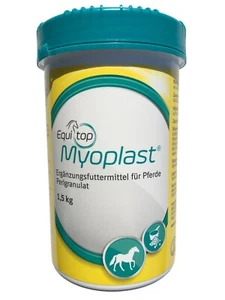 2 x Equitop Myoplast 1,5 kg Dosen (Gesamt 3kg) Boehringer (Pferd) 48,50€ / Kg - Bild 1 von 1