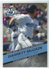 2018 West Michigan Whitecaps (Class A-Detroit Tigers) Garrett McCain