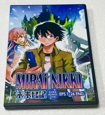 Future Diary (VOL.1 - 26 End + OVA) ~ English Subtitle ~ Brand New ~ Anime DVD - Image 1 of 4