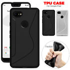 Case For Google Pixel 3 / 3 XL Shockproof Silicone Phone Gel S-Line Phone Cover