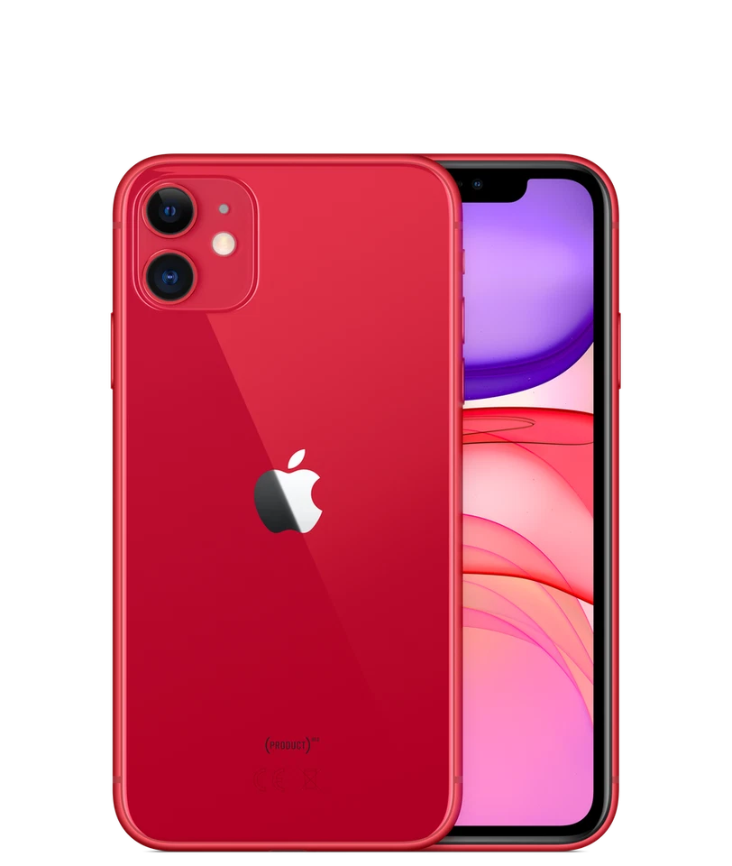 APPLE IPHONE 11  128 GB  RICONDIZIONATO BUONO RED CON GRAFFI - Immagine 1 di 1