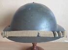 WW2 British (Wiltshire) Home Guard Raw Edge MK-II Brodie Steel Helmet Dated 1940