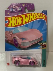 2022 HOT WHEELS TOONED #5/5 BARBIE EXTRA PINK 1:64 3+ #134/250 - Picture 1 of 6