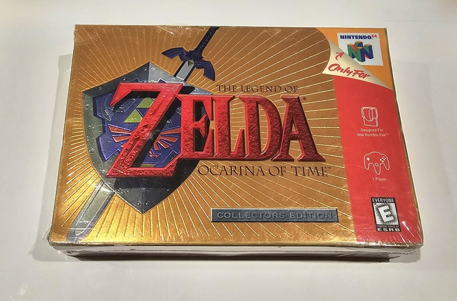 The Legend Of Zelda Ocarina Of Time UKG 75+ EX+ SEALED N64 NTSC SR VGA WATA