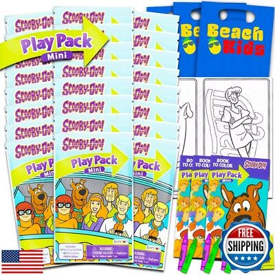 Scooby Doo Conjunto de Favores de Fiesta de Cumpleaños - Paquete con 24 Warner Bros Scooby Doo  Foto 1 de 4