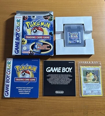 Pokémon Trading Card Game GameBoy Color Karte Neu Verschweißt Rar Near Mint Top - Bild 1 von 4
