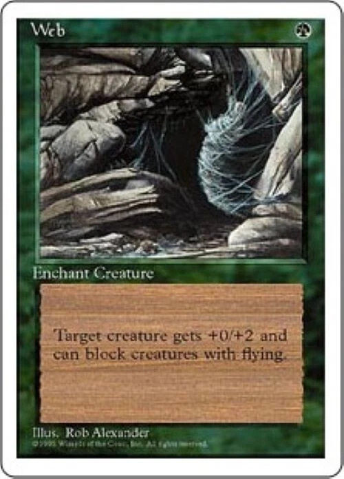 MTG 4th Edition - Web (x4) NM - Image 1 of 1