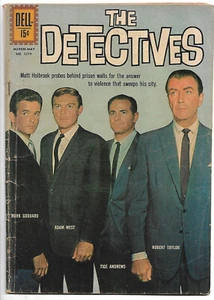 DELL FC #1219 : The Detectives (Nat Edson) Adam West (Matt Holbrook) 1962 - Bild 1 von 1