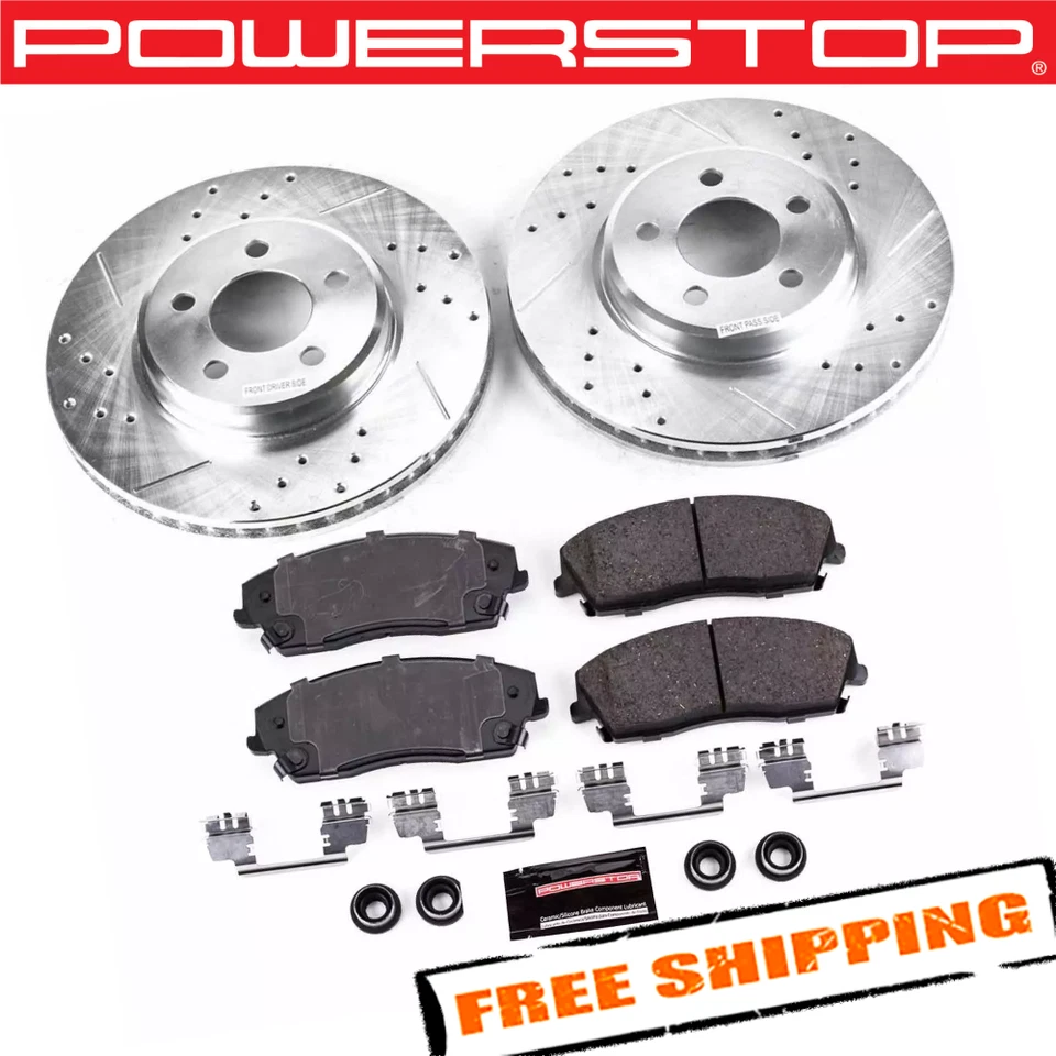 Power Stop K1714 1-Click Z23 Evolution Sport Brake Kit for 06-19 Dodge Charger Foto 1 de 2
