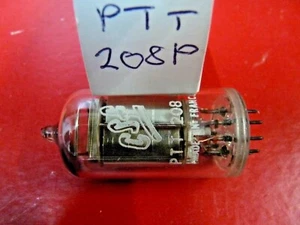 PTT208P CSF FRANCE NEW OLD STOCK VALVE TUBE O15A - Picture 1 of 2