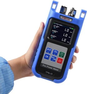 SC/APC PON Optical Power Meter, 1310/1490/1550Nm Fiber Optic Power Tester, EP... - Picture 1 of 11