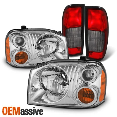 Combo de faros estilo OE + luz trasera roja para Nissan Frontier 2001-2004 Foto 1 de 4