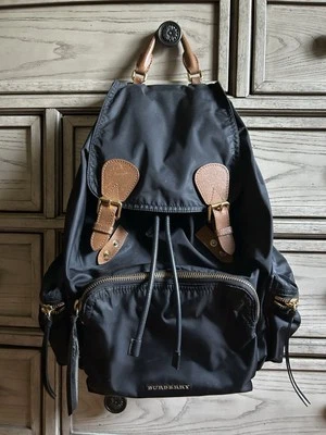 Burberry Nylon Large 'Rucksack' Backpack, Black - Image 1 of 4