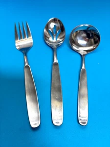 The CELLAR CLF43 Spoon Fork Ladle Stainless Serving Set Flatware JAPAN - Picture 1 of 5