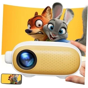  Mini Portable Projector for iPhone - HD 1080P Support Pico Movie Projector to  - Picture 1 of 7