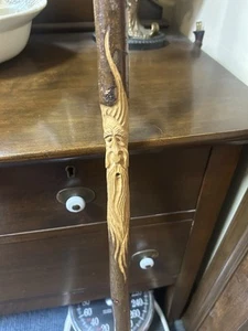 Antique 1890 Blackthorn Walking Cane w/ Hidden Horse Measuring Tool & Level !!! - Picture 1 of 24