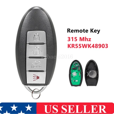 Умный брелок для дистанционного управления Nissan Altima 2007 2008 2009 2010 2011 2012 годов выпуска - Изображение 1 из 4