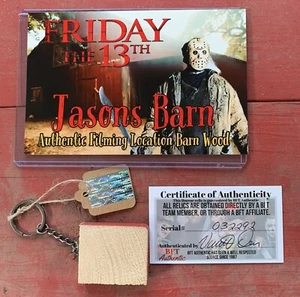 Friday The 13th Jason Vorhees Barn Horror Movie Prop Authentic Filming Relic - Picture 1 of 7