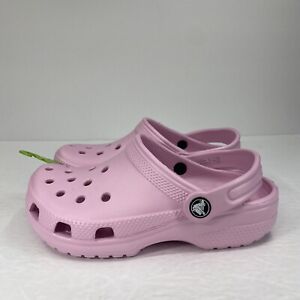 Crocs Toddler Kids Classic Clog Flamingo Pink Size J2 NEW