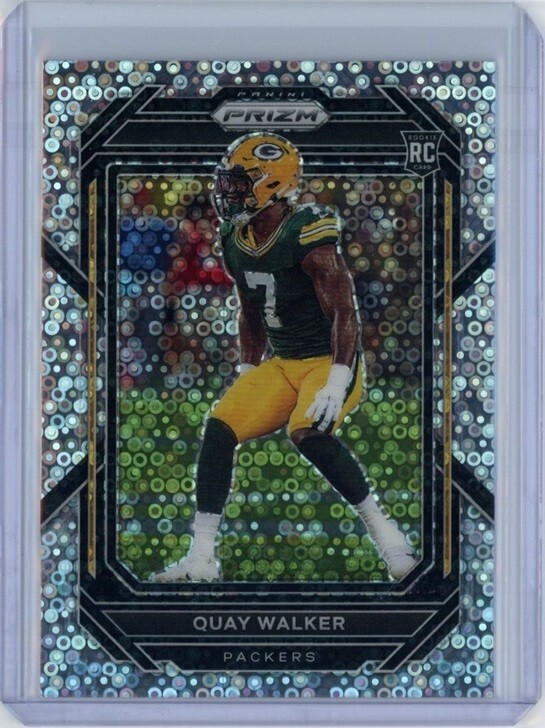 QUAY WALKER 2022 Panini Prizm RC Rookie No Huddle SILVER #373 Packers Bulldogs