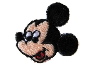 Parche de aplique de hierro bordado con cabeza de Mickey Mouse - Imagen 1 de 1