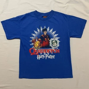 Vintage Harry Potter T Shirt Youth Large Quidditch 2000 Y2K - Picture 1 of 9
