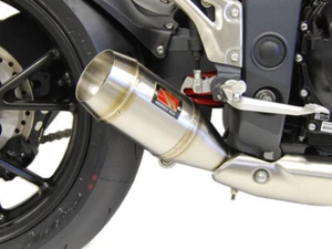 GP Slip On Exhaust Competition Werkes WT1051-S for 11-16 Triumph Speed Triple - Picture 1 of 3