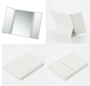 Espejo plegable de tres caras MUJI poliestireno grande para llevar MoMA JAPÓN - Imagen 1 de 5