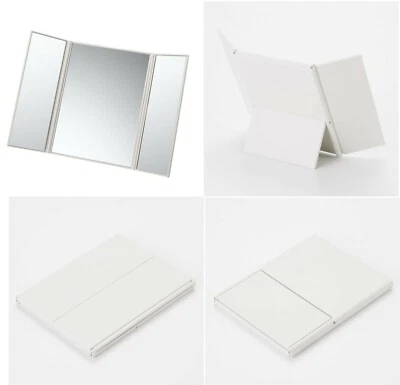 Espejo plegable de tres lados MUJI poliestireno grande para llevar MoMA JAPÓN Foto 1 de 4