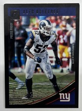 Alec Ogletree 2019 DONRUSS BLACK PRESS PROOF #10/10  NFL Football Card