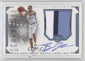 2016 Panini National Treasures Collegiate /99 Brice Johnson #122 Rookie Auto RC