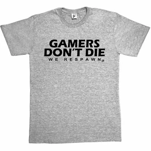 Gamer's Don't Die We Respawn Herren T-Shirt - Bild 1 von 12