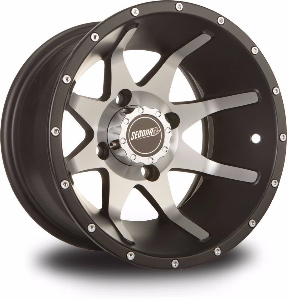 (4x) Juego de ruedas Sedona Storm 12" Polaris RZR 800/900XP 2008-2019 Foto 1 de 3