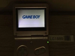 LG1889 Plz Read Item Condi GameBoy Advance SP Pearl Pink Console Japan - Picture 1 of 12