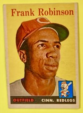 1958 Topps Frank Robinson #285 HOF Clean Card!