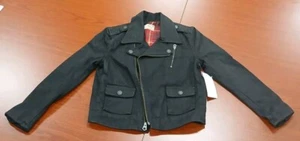 Ralph Lauren Denim and Supply leo wash black denim moto jacket - Picture 1 of 8