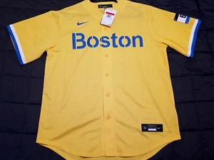 NWT Authentic Nike Boston Red Sox Marathon City Connect Jersey $160 Mens Large L - Picture 1 of 8