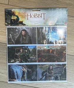 NEW ZEALAND 2013 M/S THE HOBBIT – THE DESOLATION OF SMAUG (x6) - SEALED MNH - Picture 1 of 3