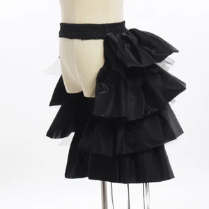 Girls Petticoat Back Bustle Pannier Crinoline Bustle Underskirt Props Adjustable - Picture 1 of 26