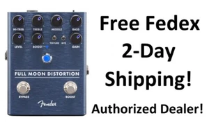 New Fender Full Moon Distortion Guitar Effects Pedal - Picture 1 of 6