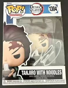 Seltener signierter Natsuki Hanae Funko Pop Demon Slayer Tanjiro Kamado mit Beckett - Bild 1 von 5