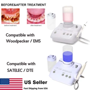 Portable Dental Ultrasonic Piezon Scaler 2 Bottles fit SKYSEA EMS / DTE SATELEC - Picture 1 of 19