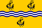 Western Isles Outer Hebrides Flag Sticker Self Adhesive