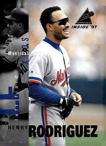 1997 Pinnacle Inside #38 Henry Rodriguez - Picture 1 of 2