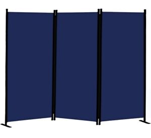 3 Panels Blue Divider