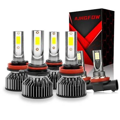 for Toyota Prius 2010-2013 2014 2015 6500K LED Headlights + Fog Lights Bulbs Kit - Image 1 of 4