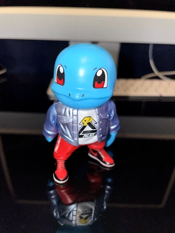 Squirtle Pokemon Swag Drip Toy Figure Exclusive 3" Cover